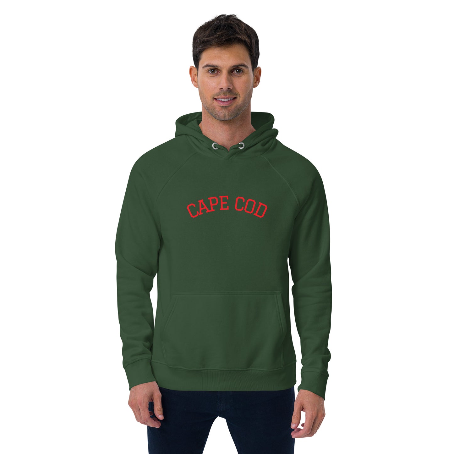 Cape Cod eco raglan hoodie