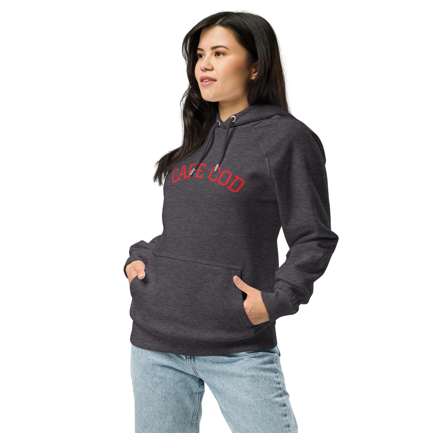 Cape Cod eco raglan hoodie