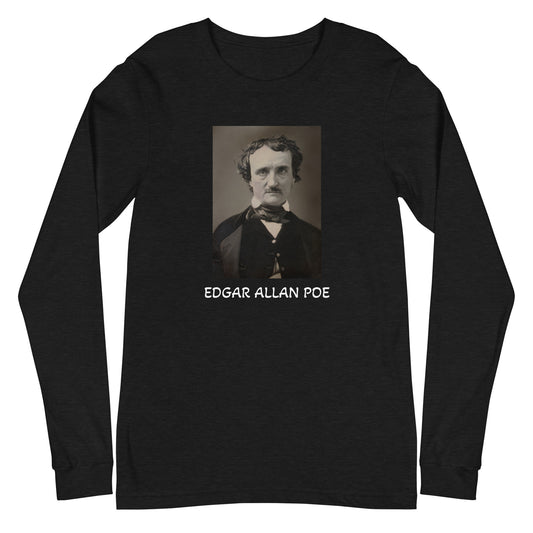 Edgar Allan Poe Unisex Long-Sleeve Tee