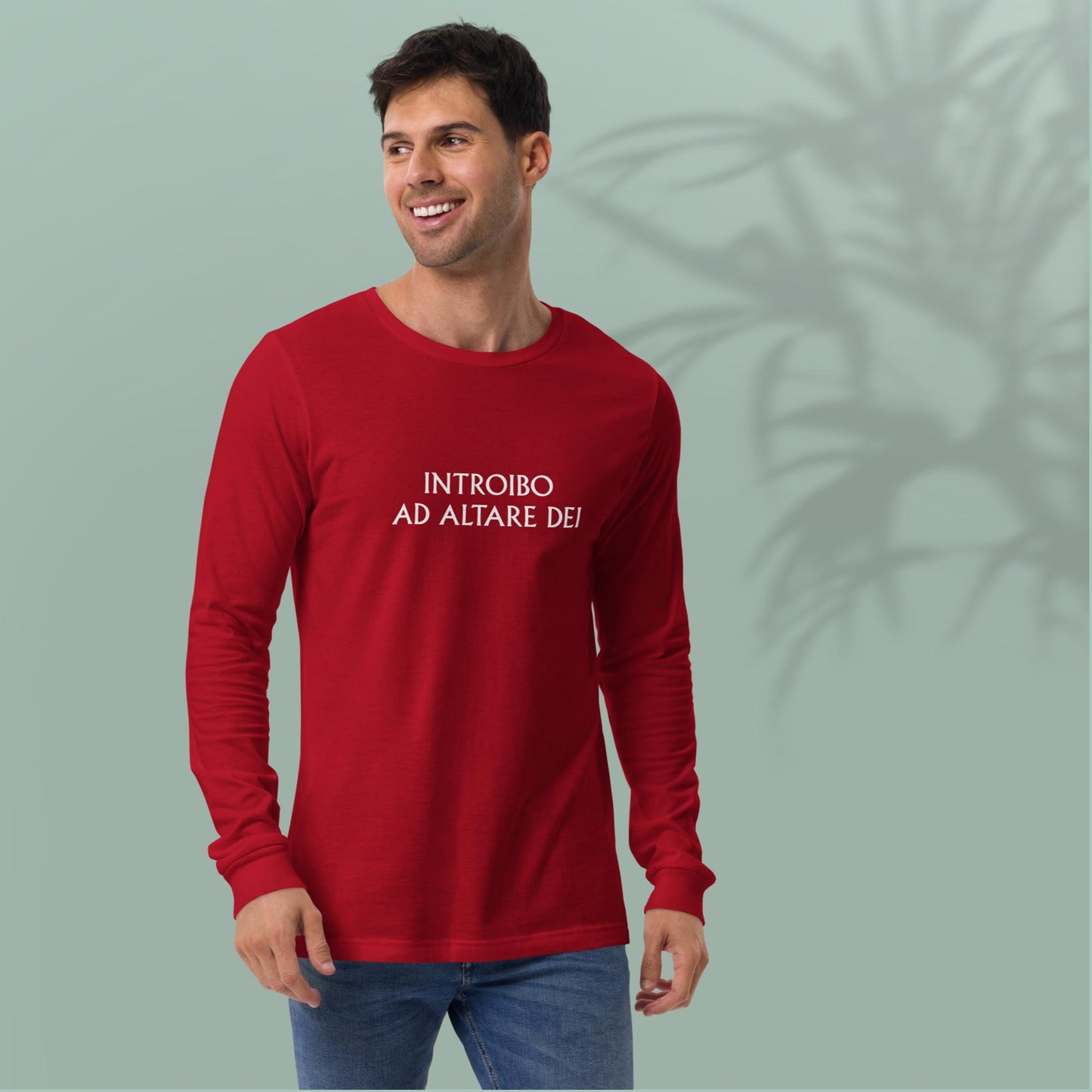 Introibo ad altare Dei long-sleeve tee