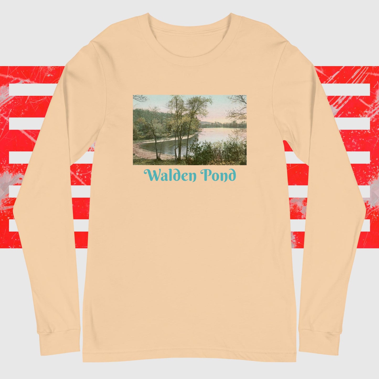 Walden Pond Unisex-Long Sleeve Tee