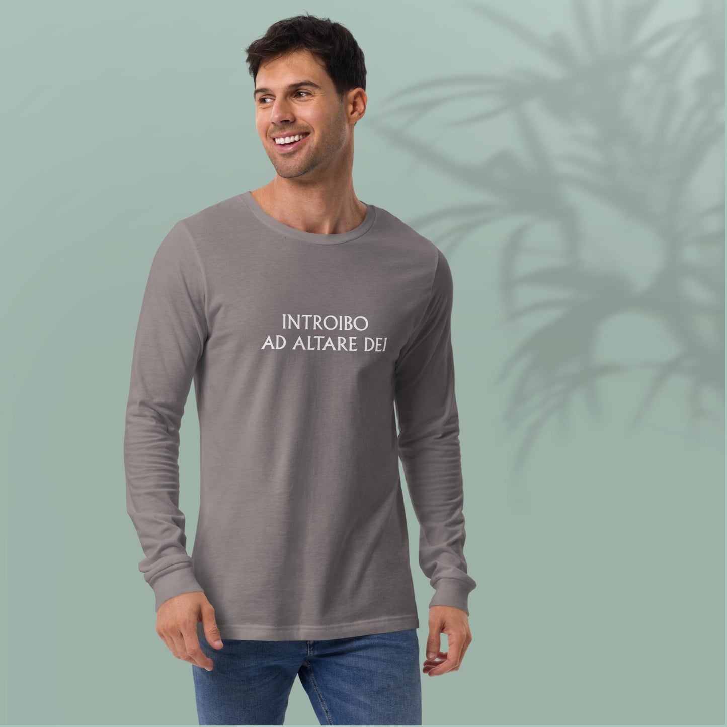 Introibo ad altare Dei long-sleeve tee