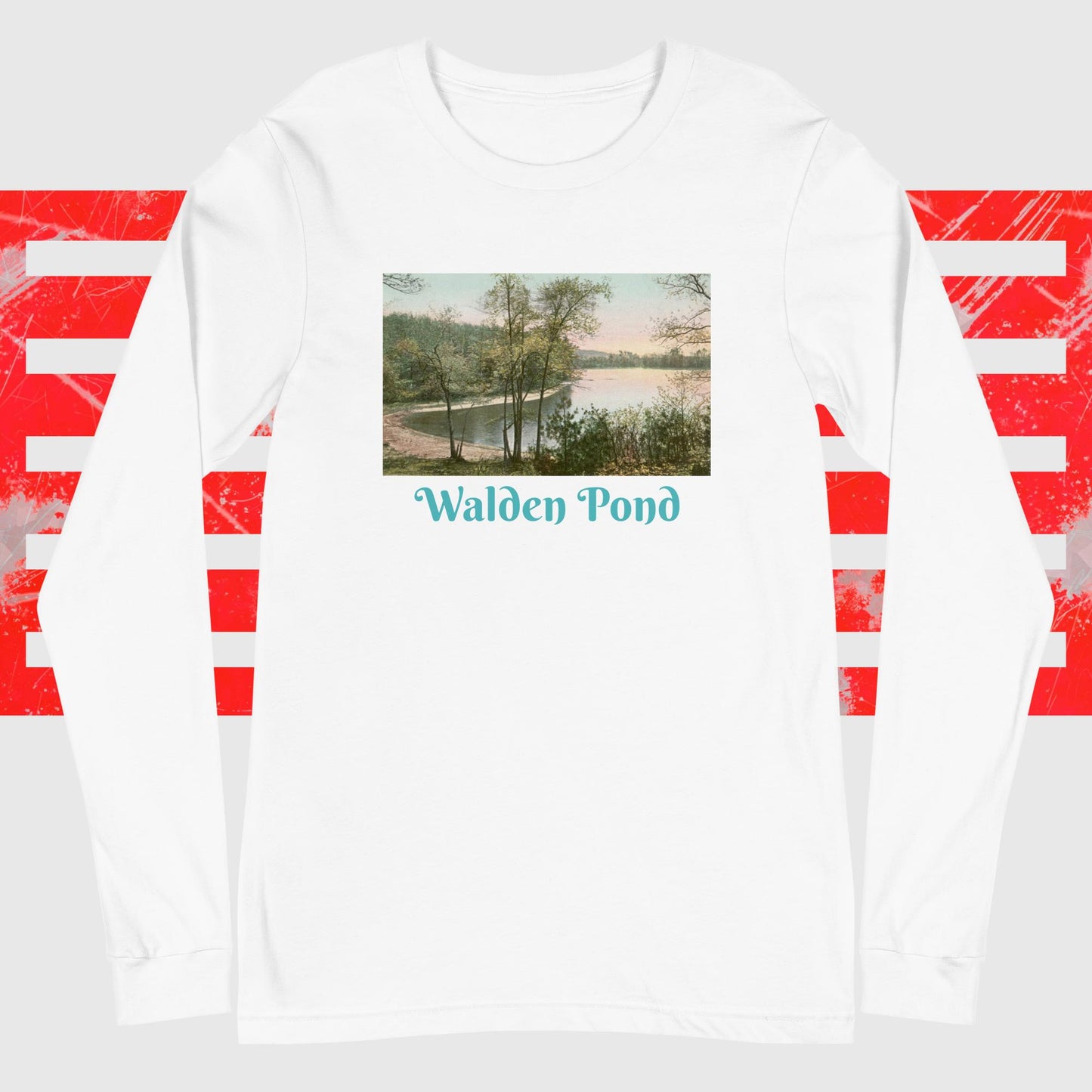 Walden Pond Unisex-Long Sleeve Tee