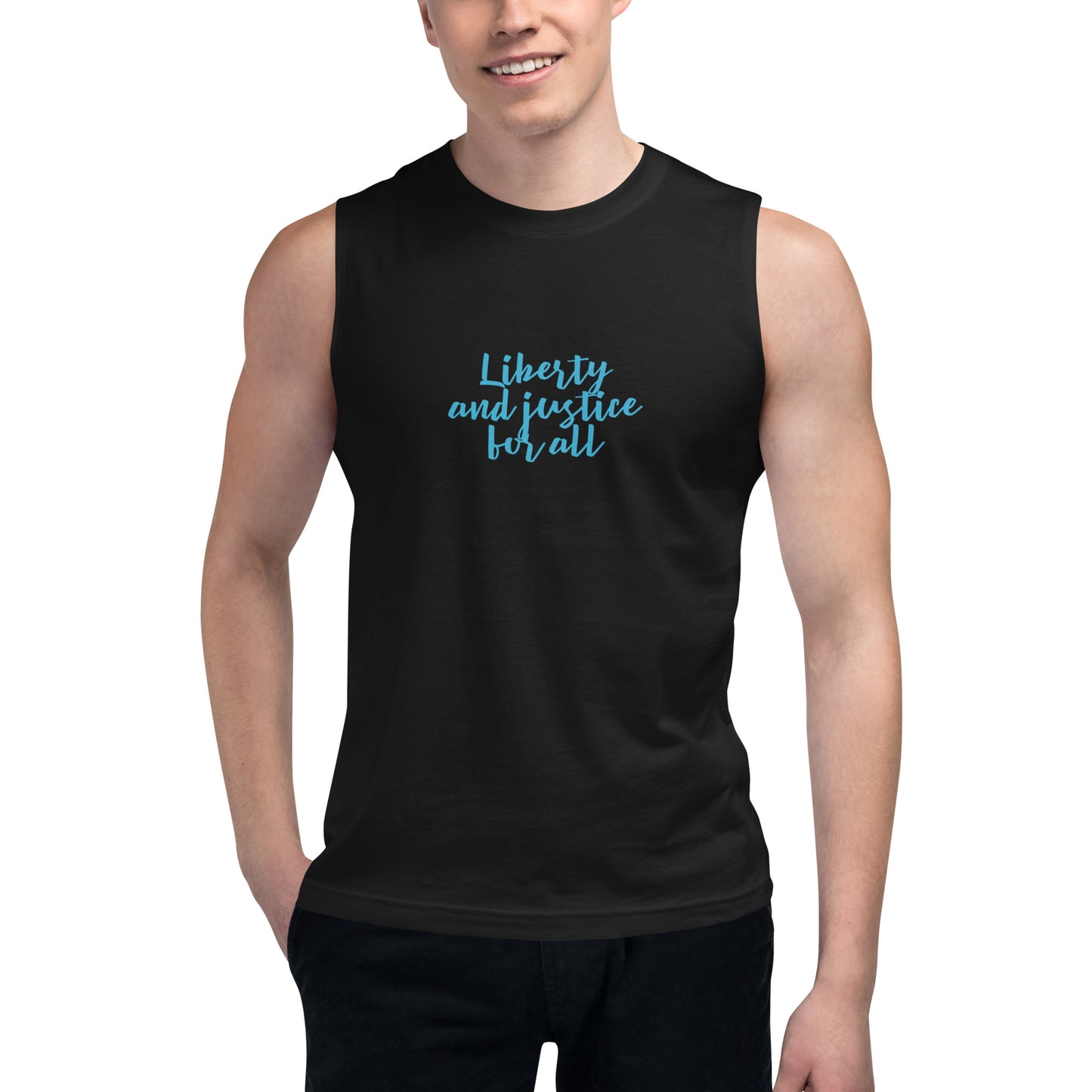 Liberty and justice for all, Muscle Shirt