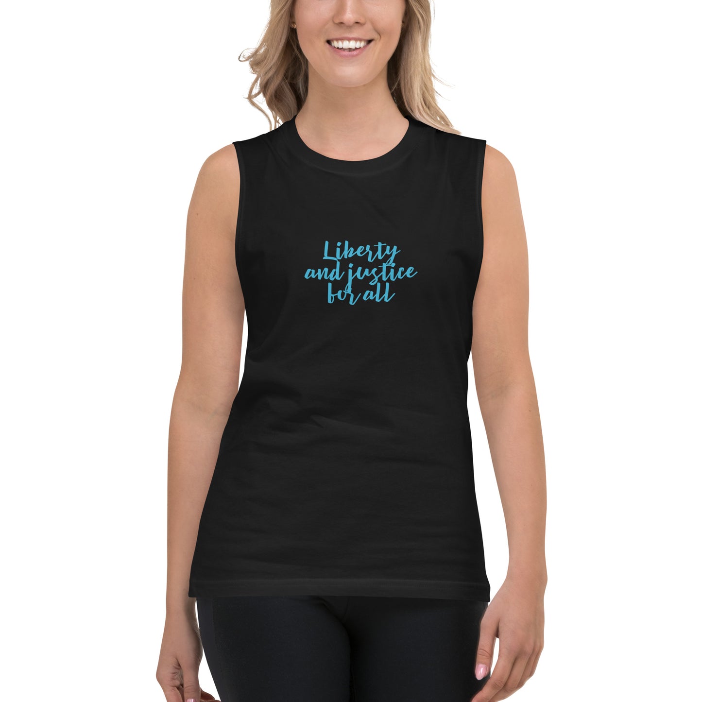 Liberty and justice for all, Muscle Shirt
