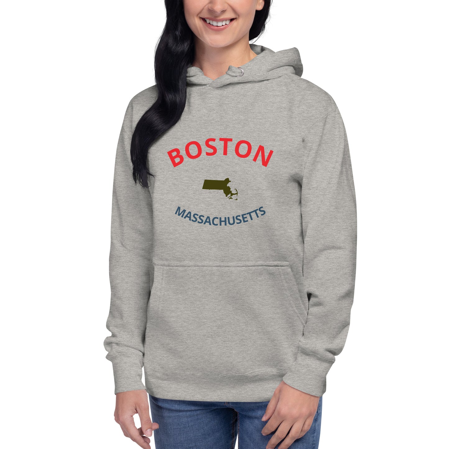 Boston, Massachusetts, Unisex Hoodie