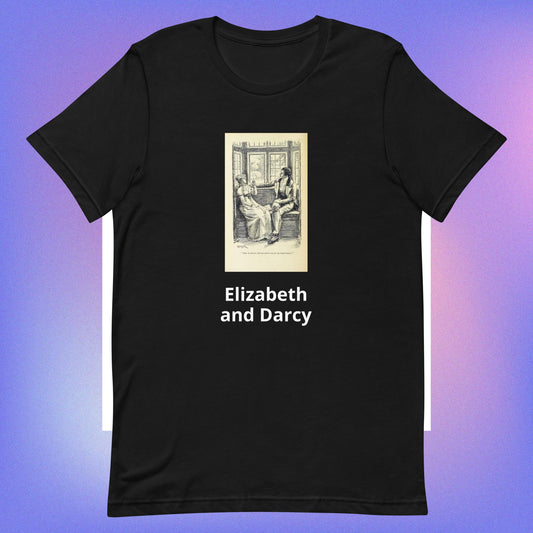 Elizabeth and Darcy t-shirt