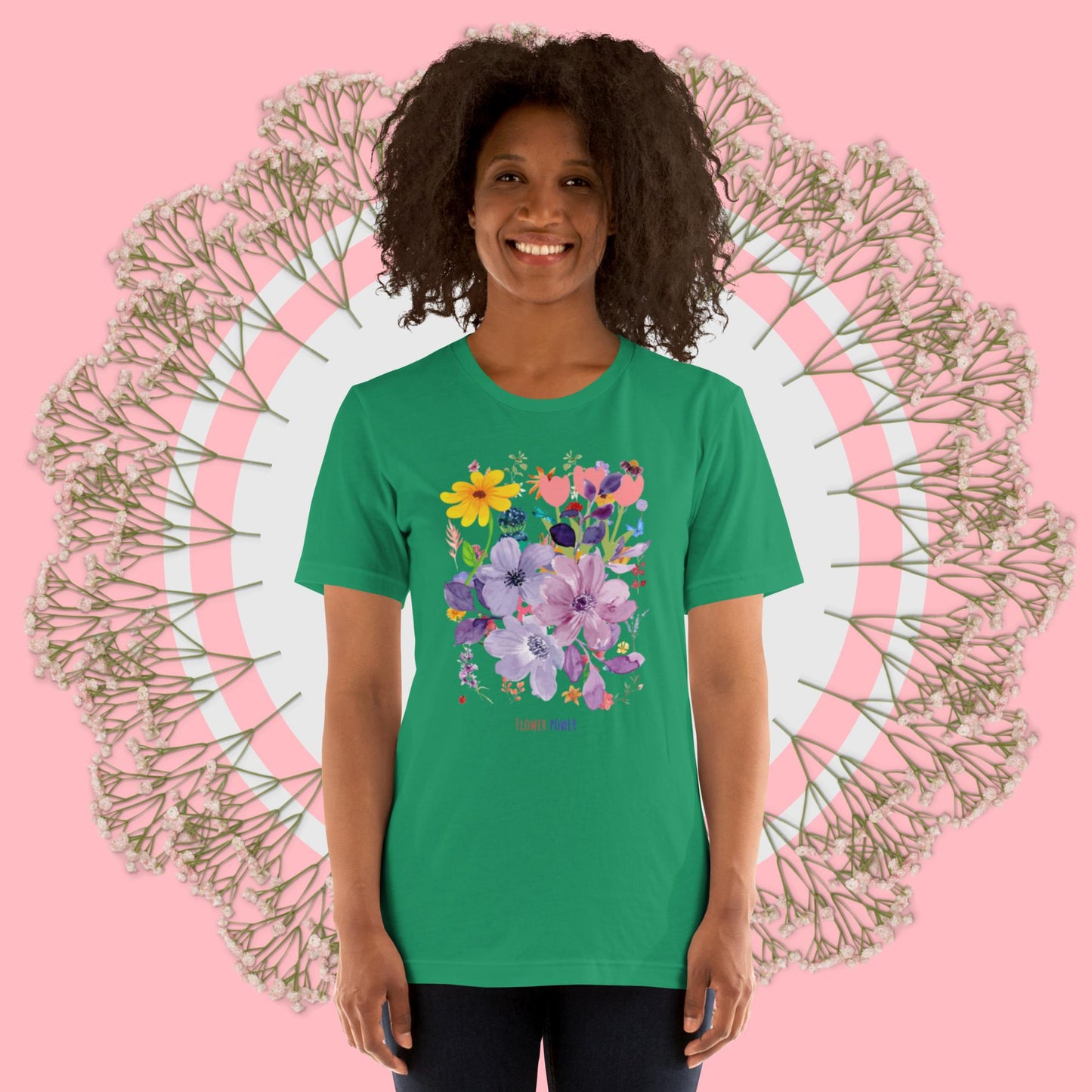 Flower power t-shirt