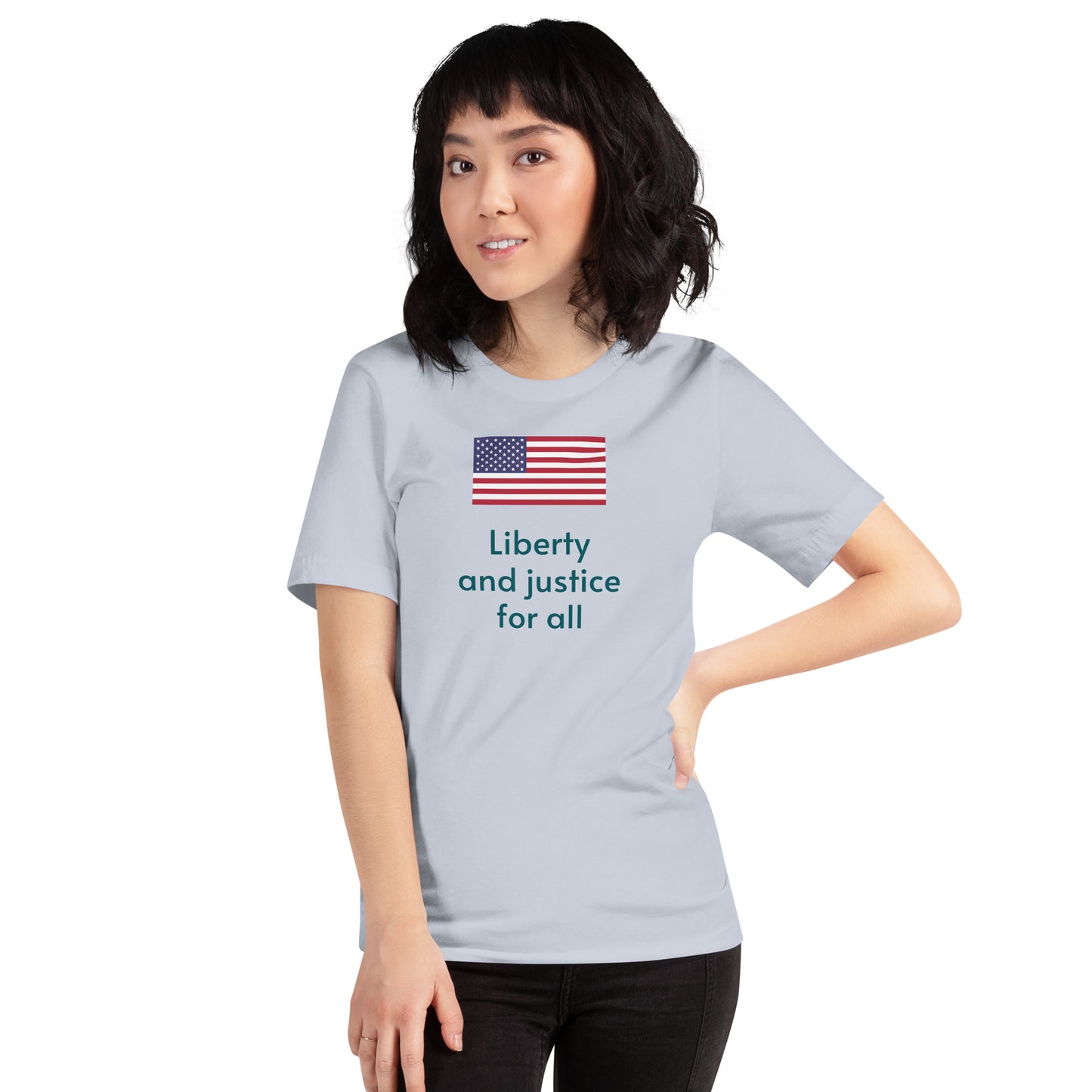 Liberty and justice for all t-shirt