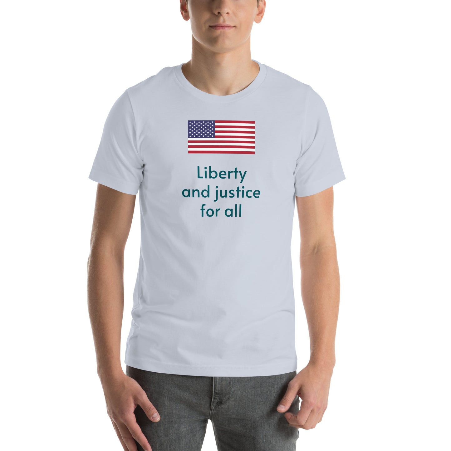 Liberty and justice for all t-shirt