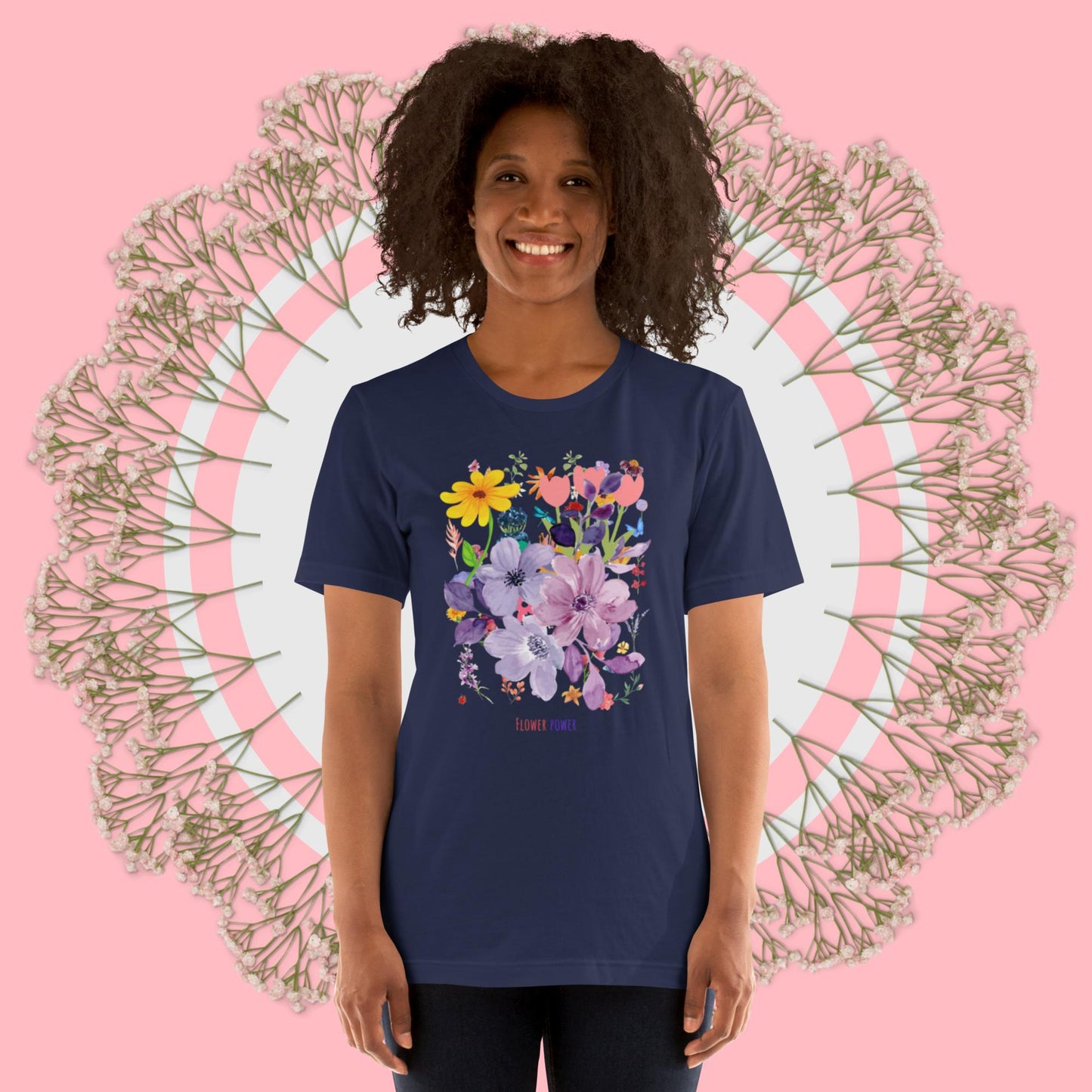 Flower power t-shirt