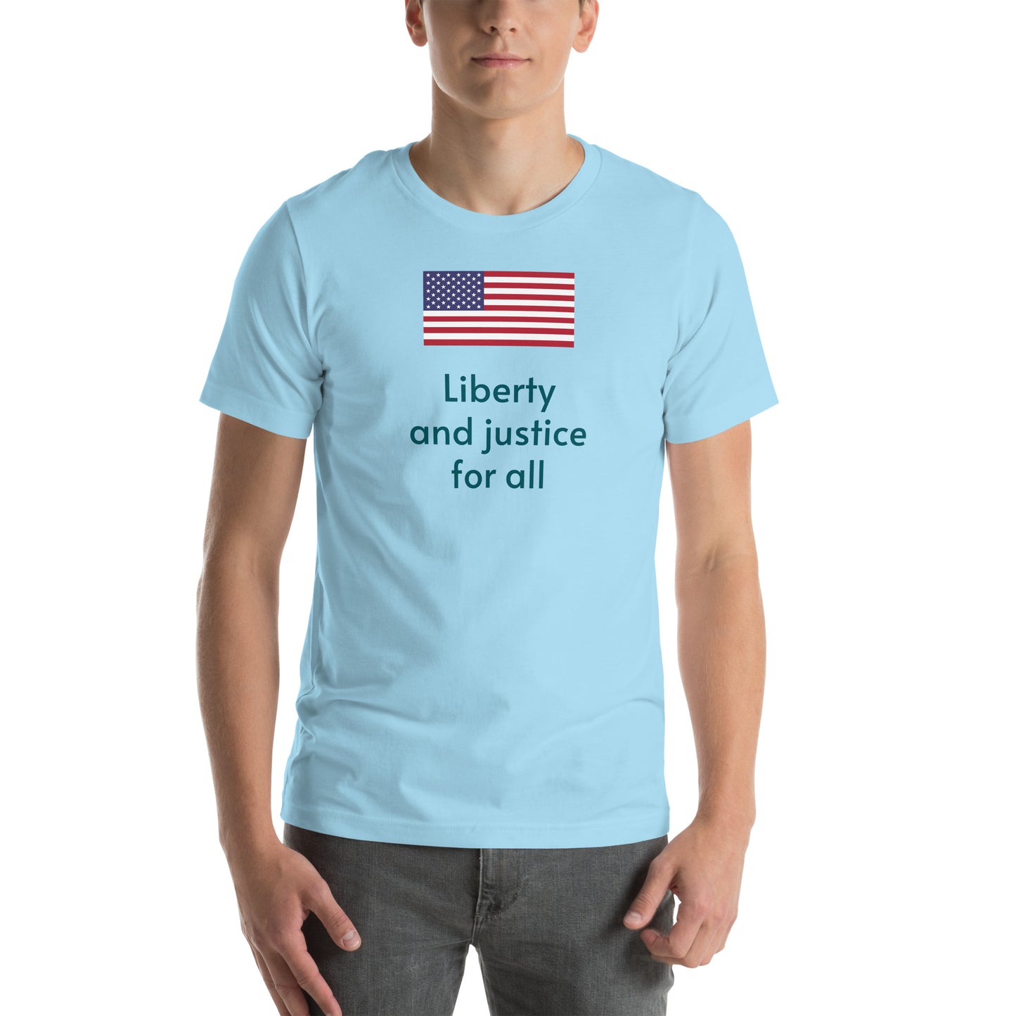 Liberty and justice for all t-shirt