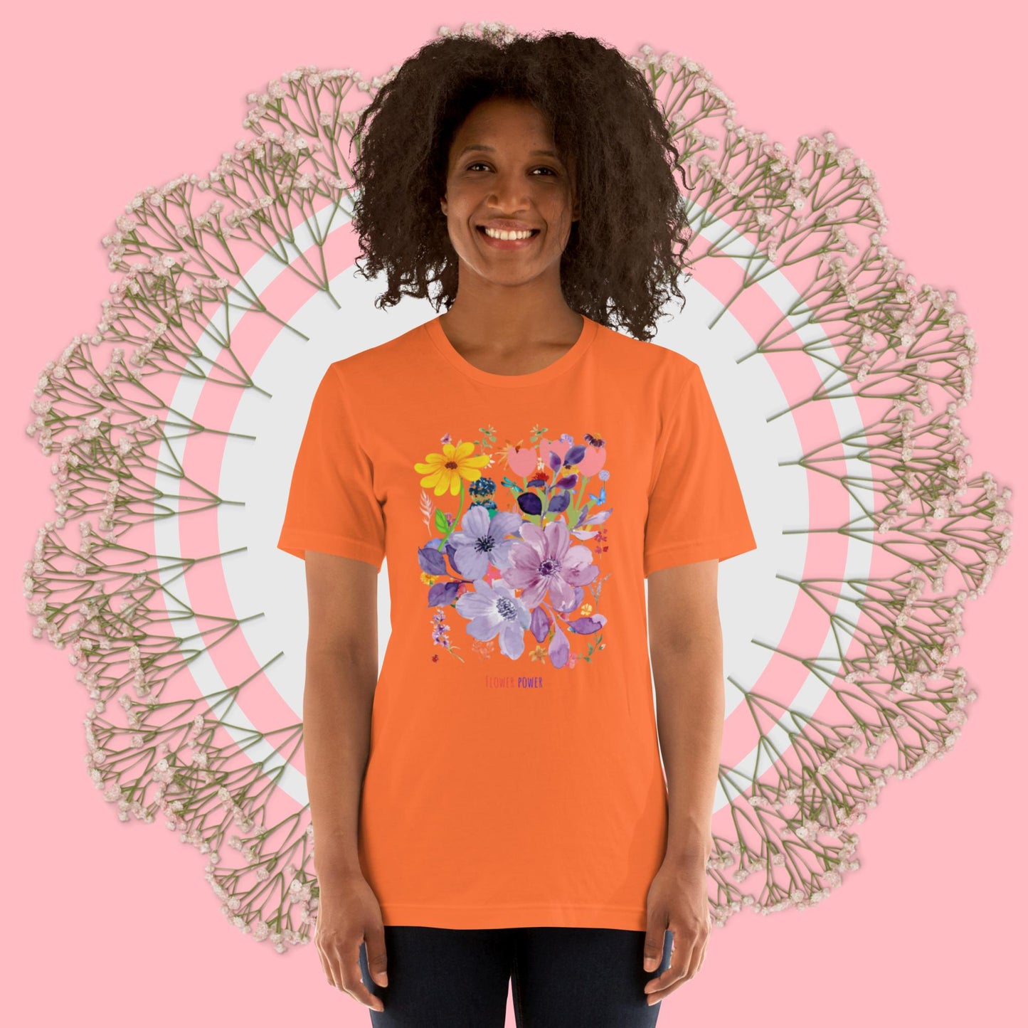 Flower power t-shirt