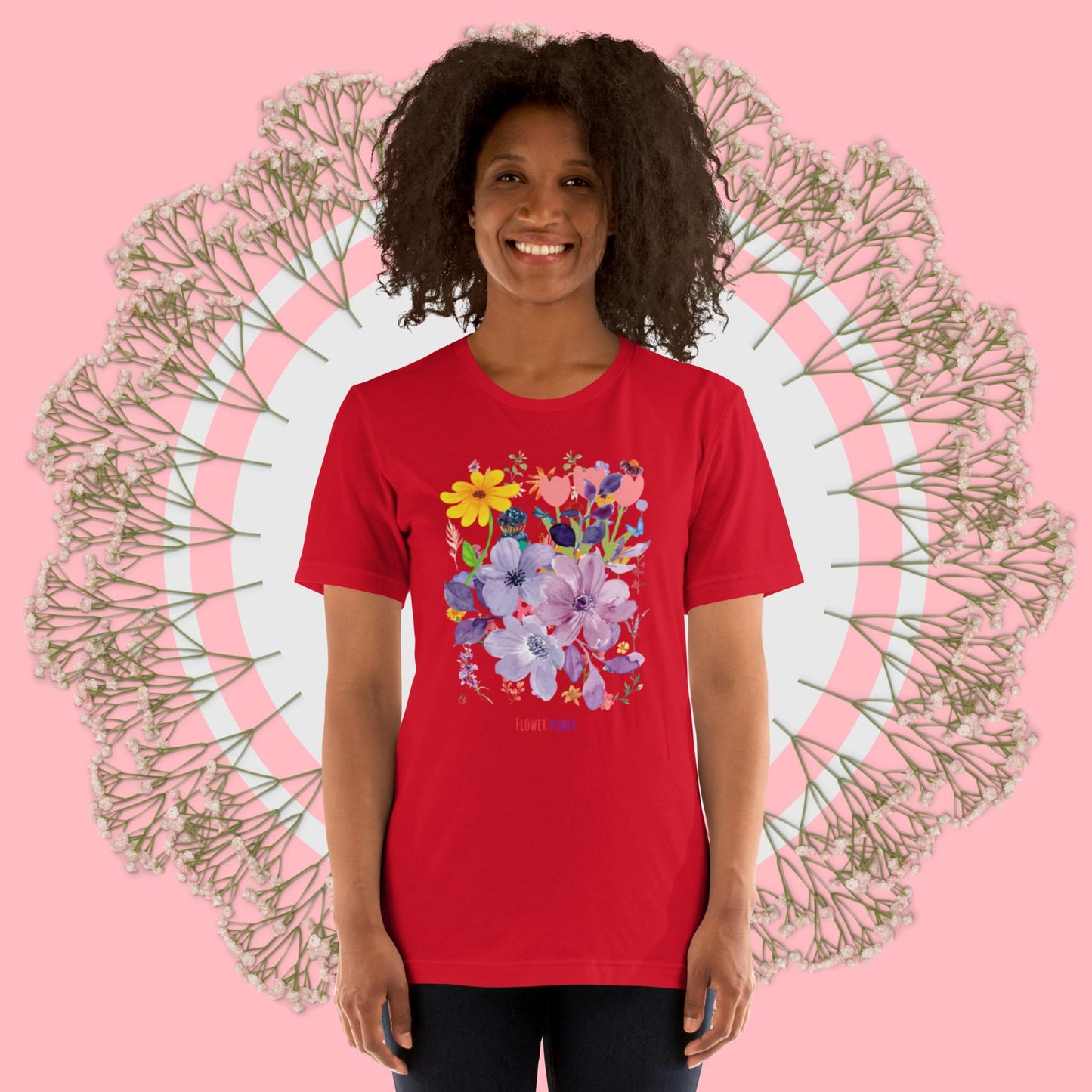 Flower power t-shirt