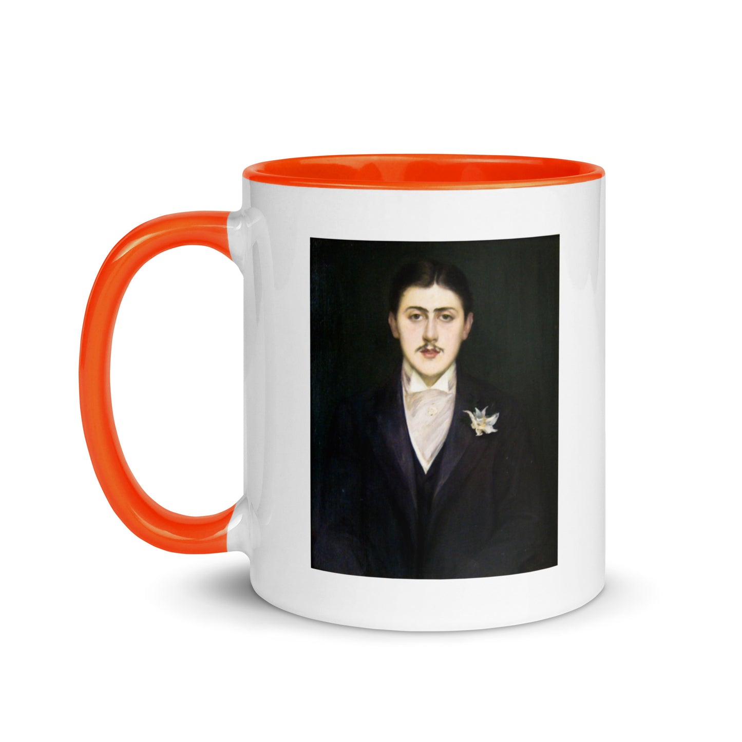 Marcel Proust mug with color inside