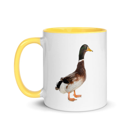 Looks like a duck Mug with Color Inside