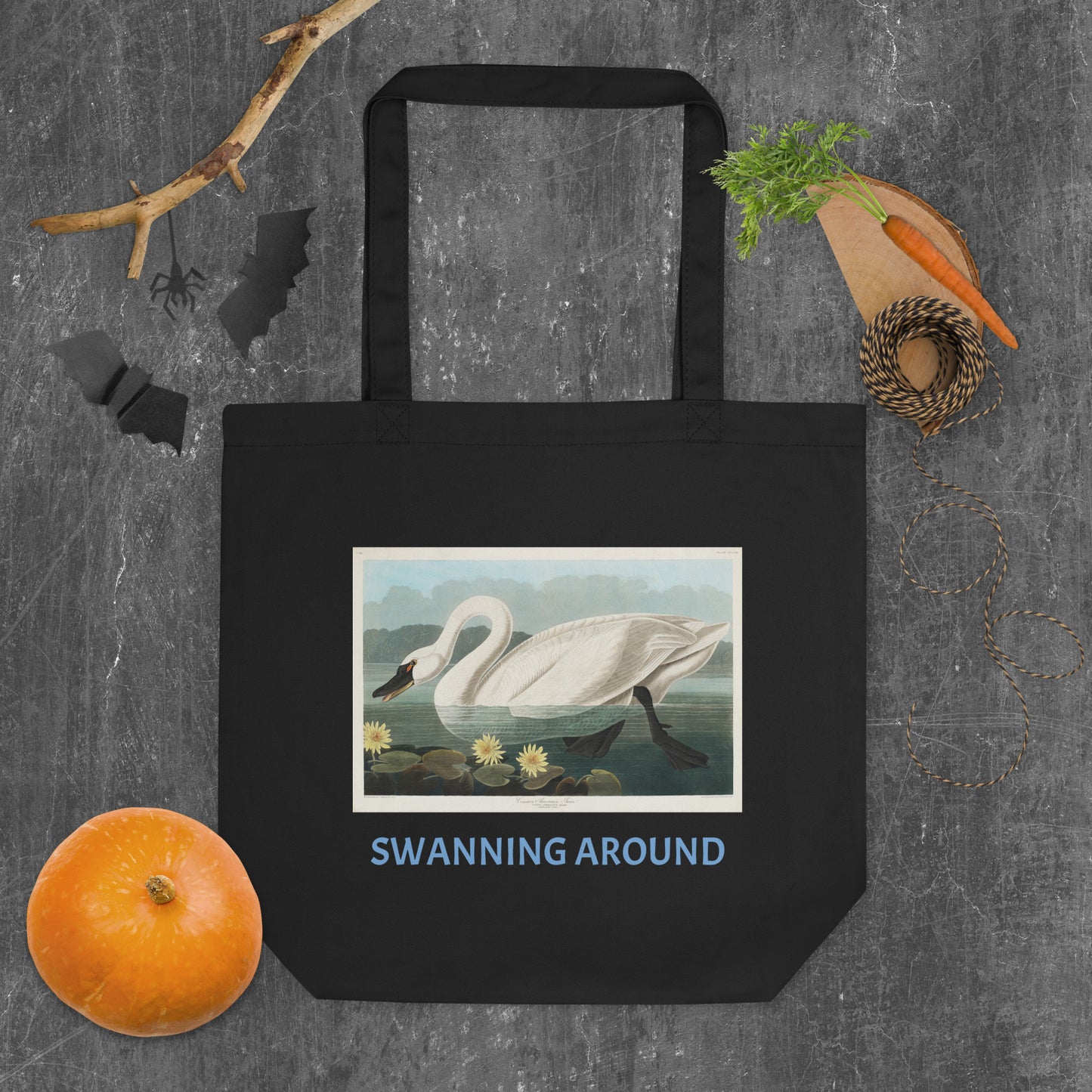 Swanning Around Eco Tote Bag
