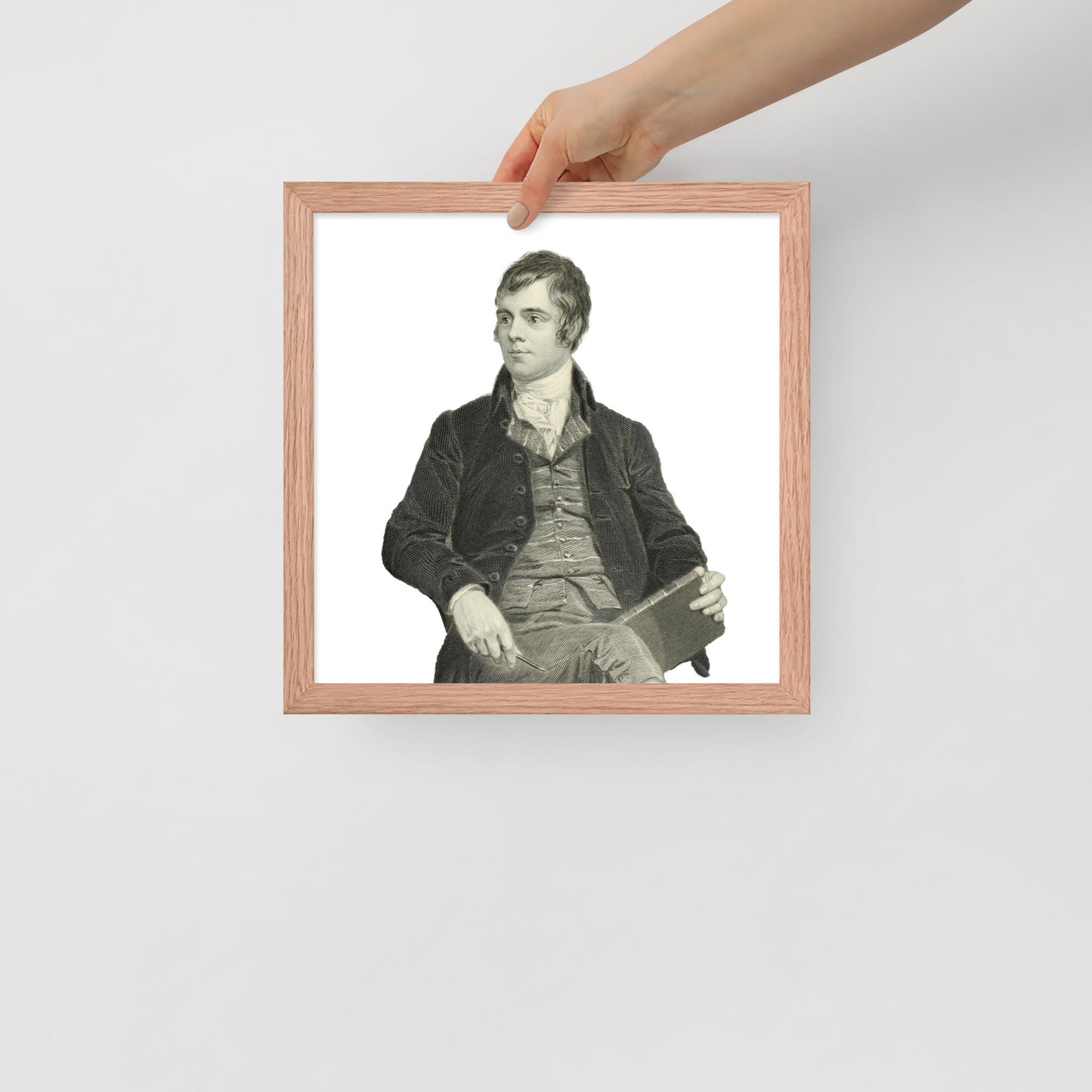 Robert Burns framed poster