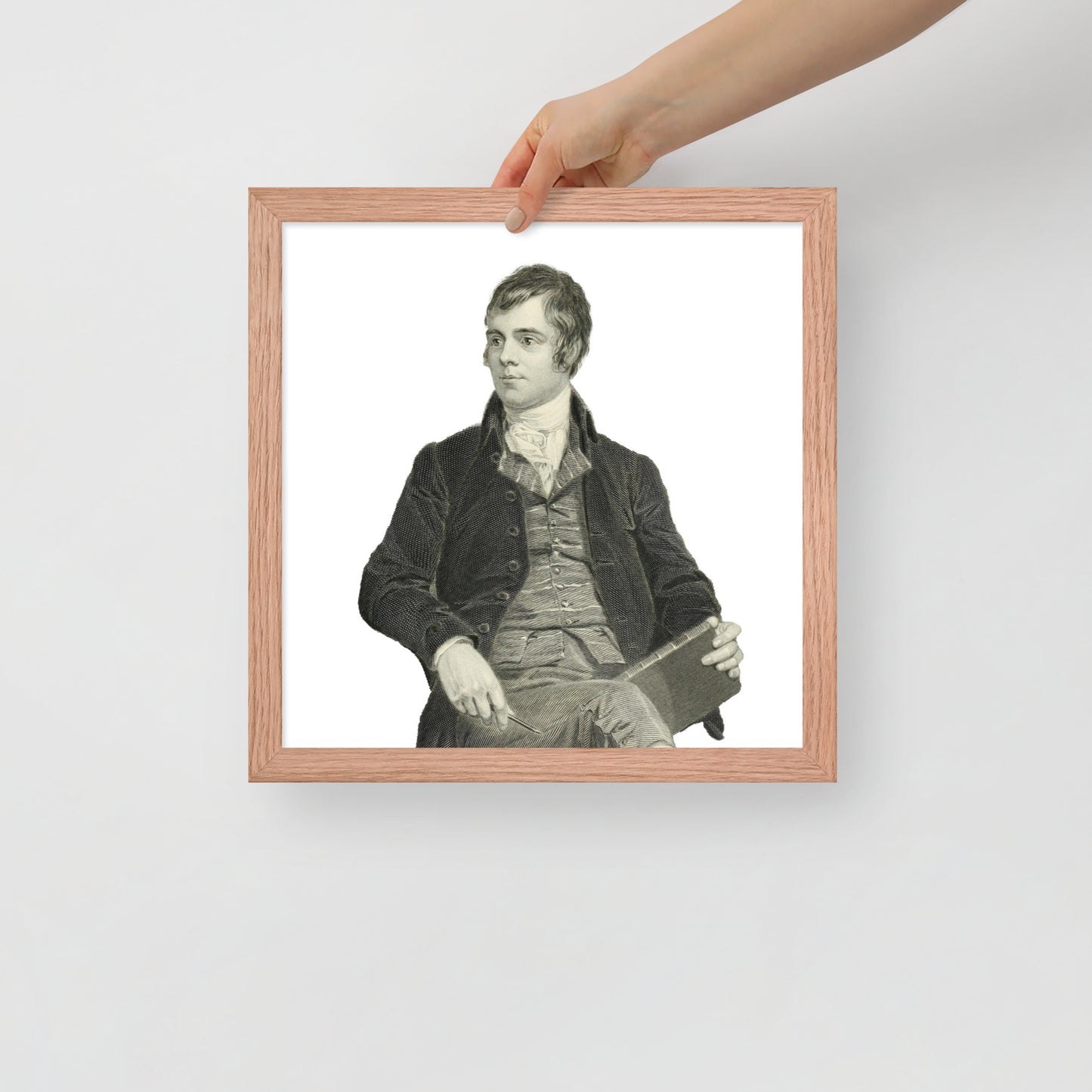 Robert Burns framed poster