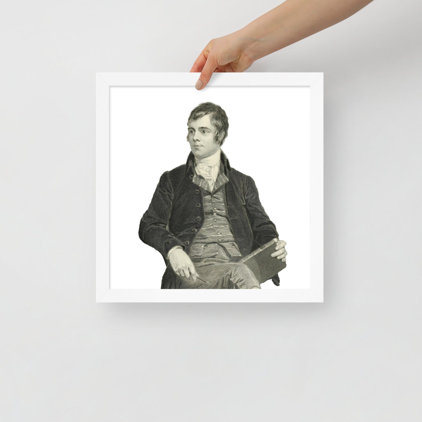 Robert Burns framed poster