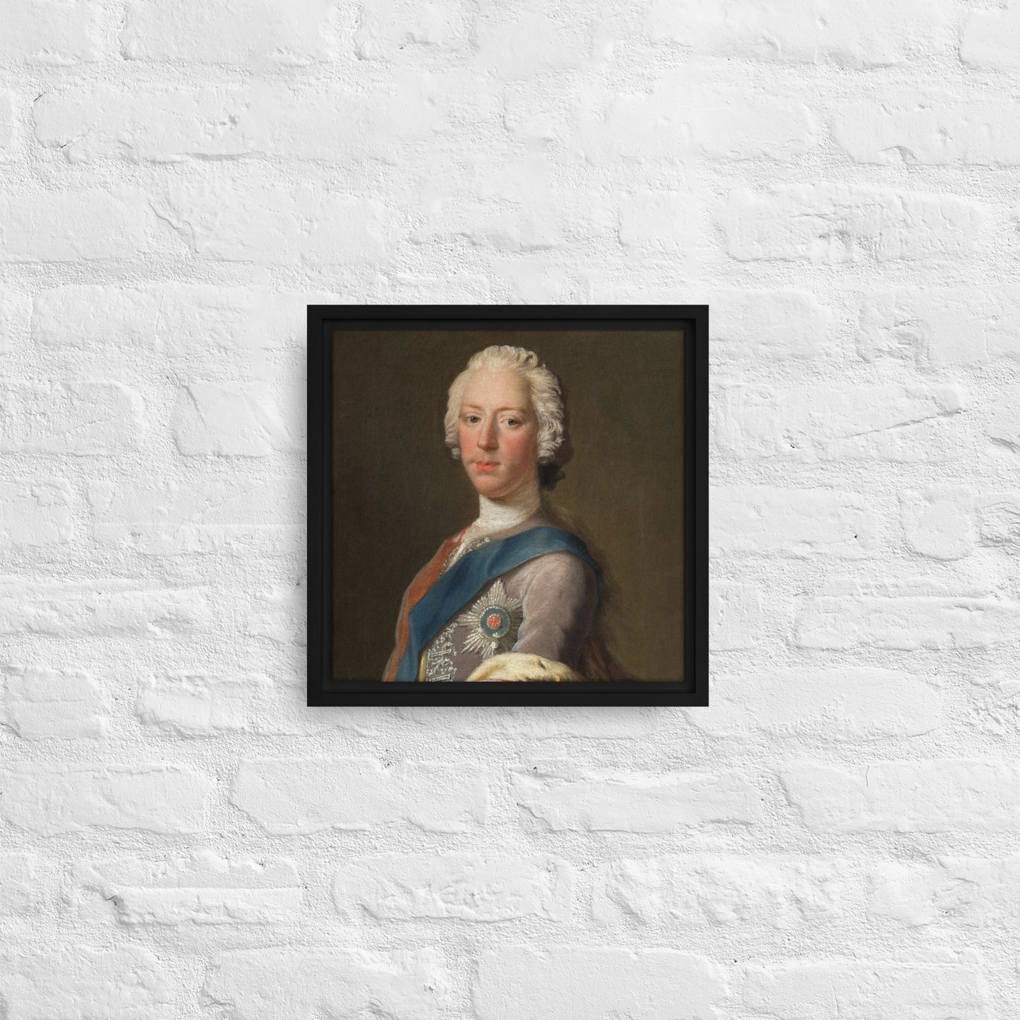 Charles Edward Stuart Framed canvas