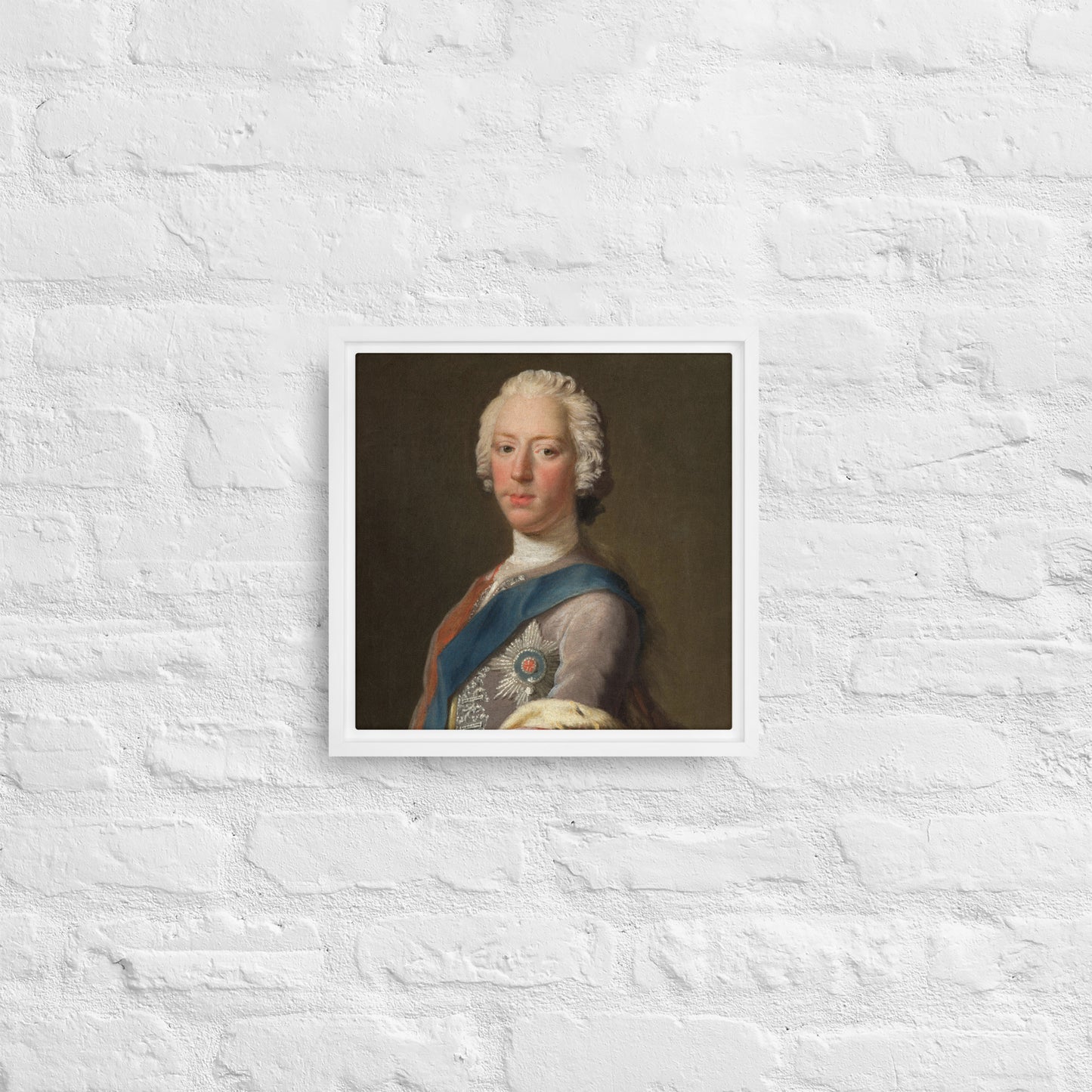 Charles Edward Stuart Framed canvas