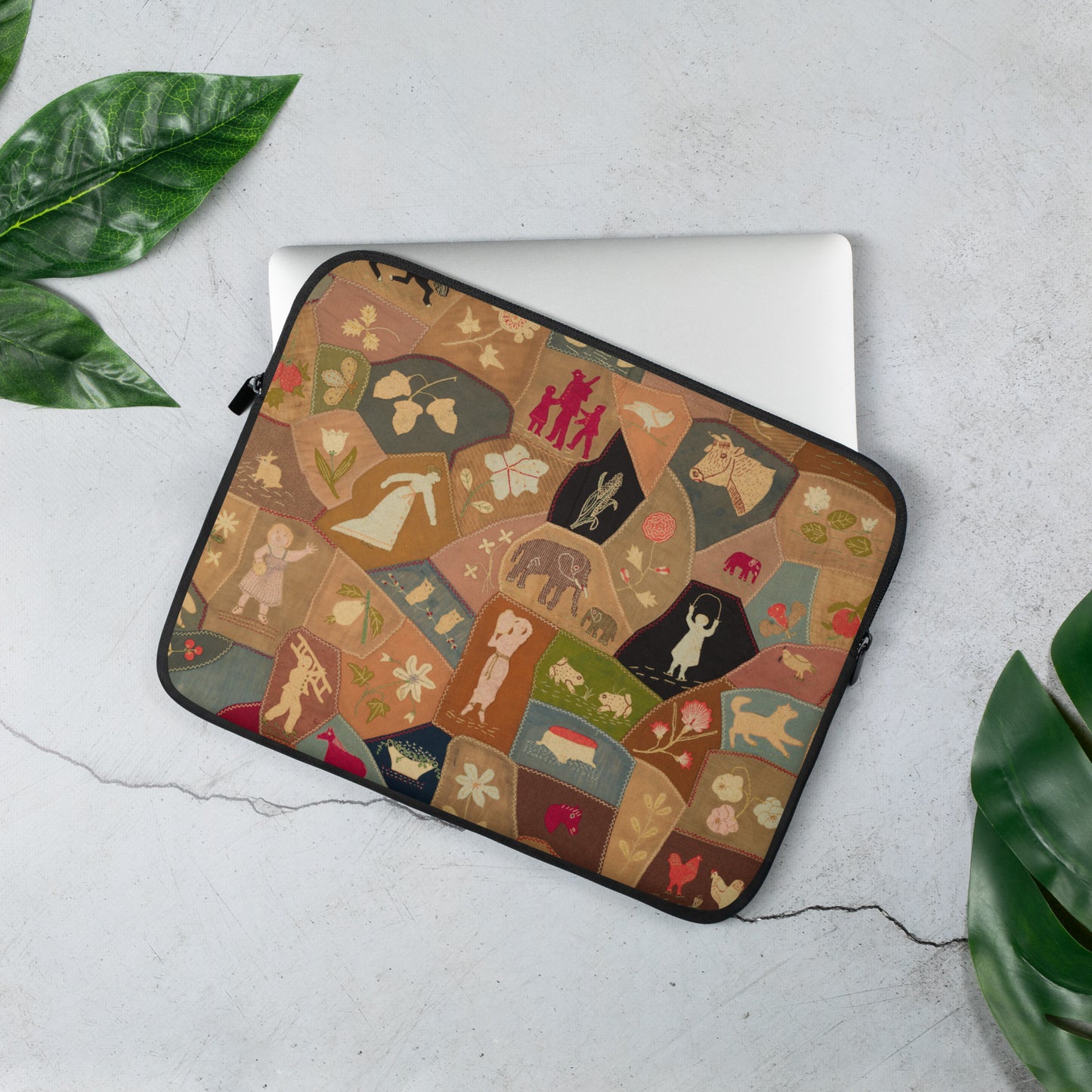 Crazy-quilt design Laptop Sleeve