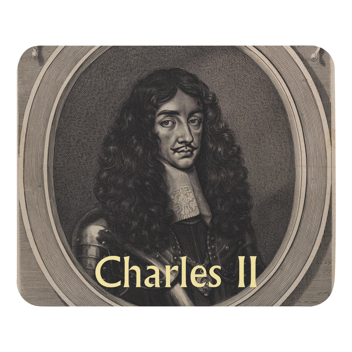Charles II mouse pad