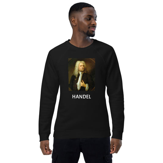 Handel unisex organic raglan sweatshirt