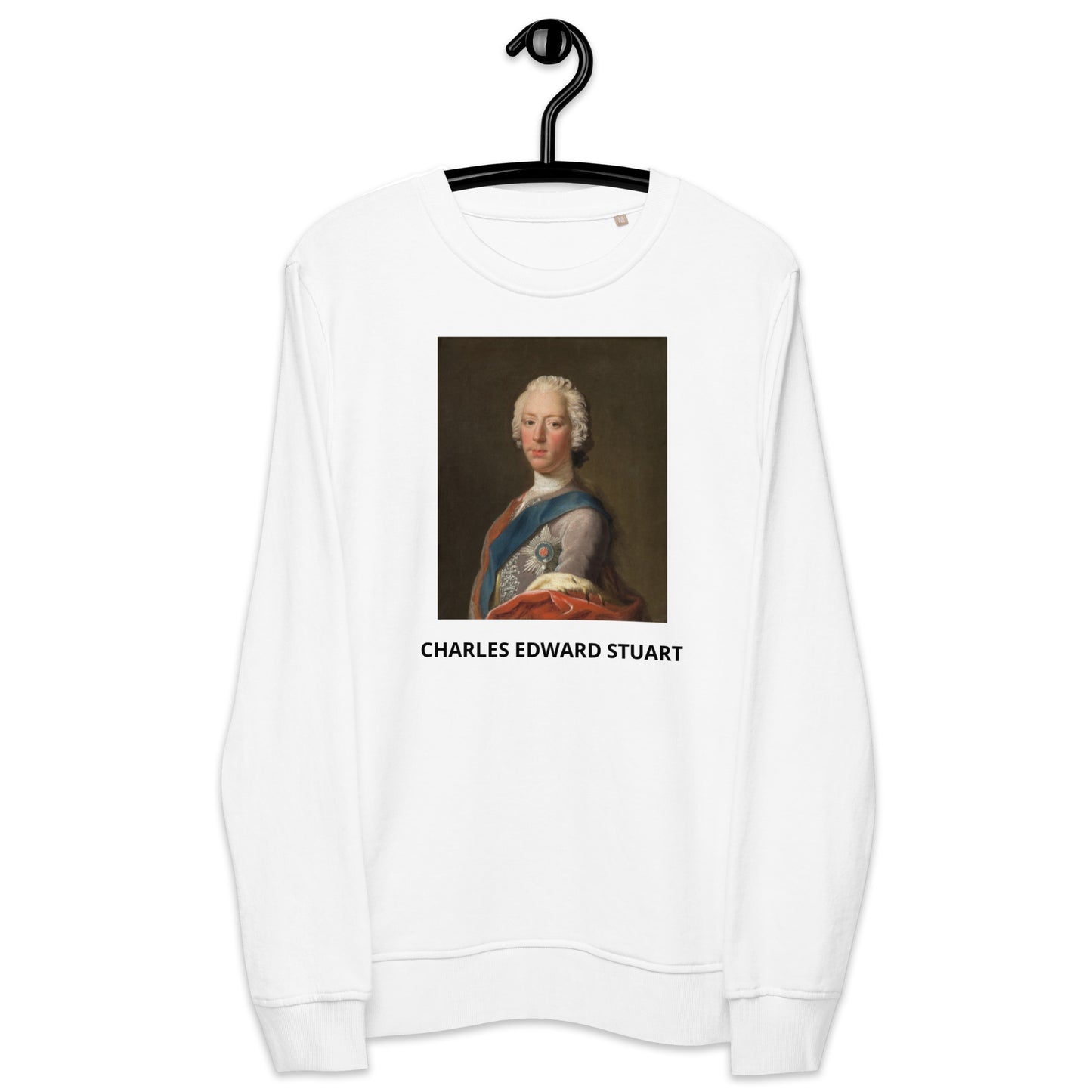 Charles Edward Stuart unisex organic sweatshirt