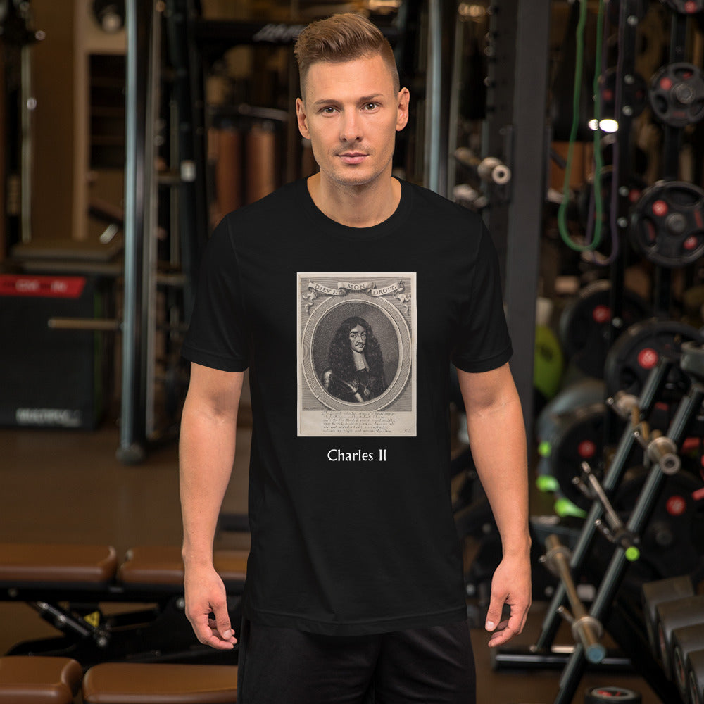 Charles II unisex t-shirt