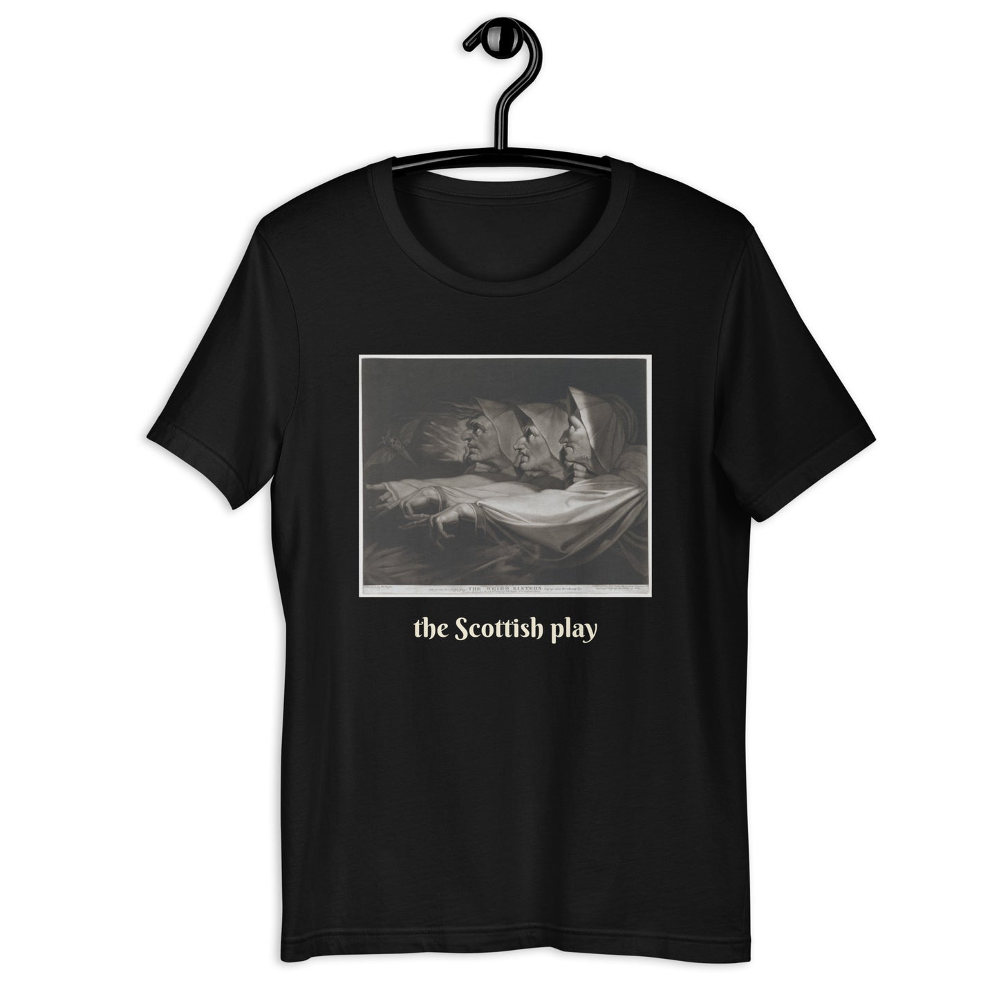 The Scottish Play unisex t-shirt.  The weird sisters.
