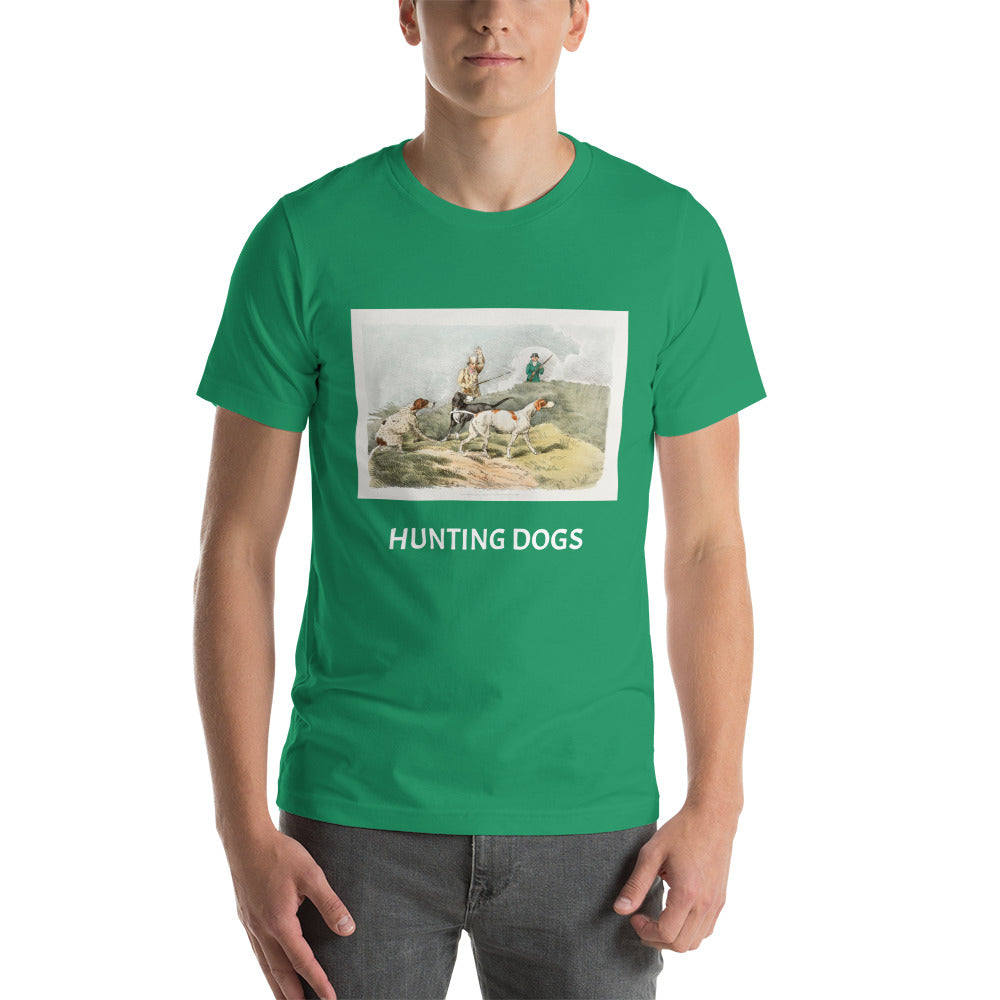 Hunting Dogs, Unisex t-shirt