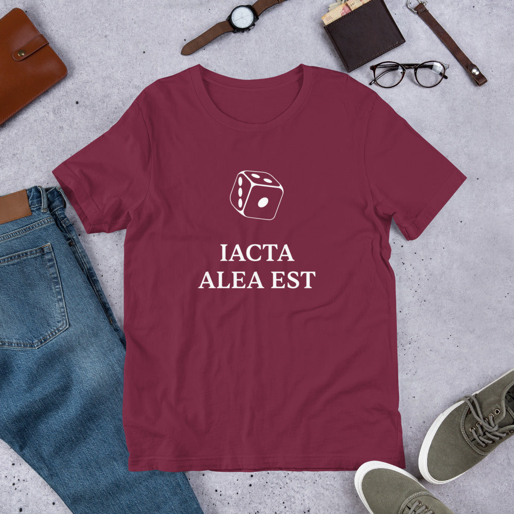 Iacta alea est, Unisex t-shirt