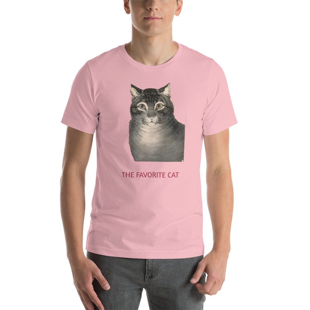The favorite cat, unisex t-shirt