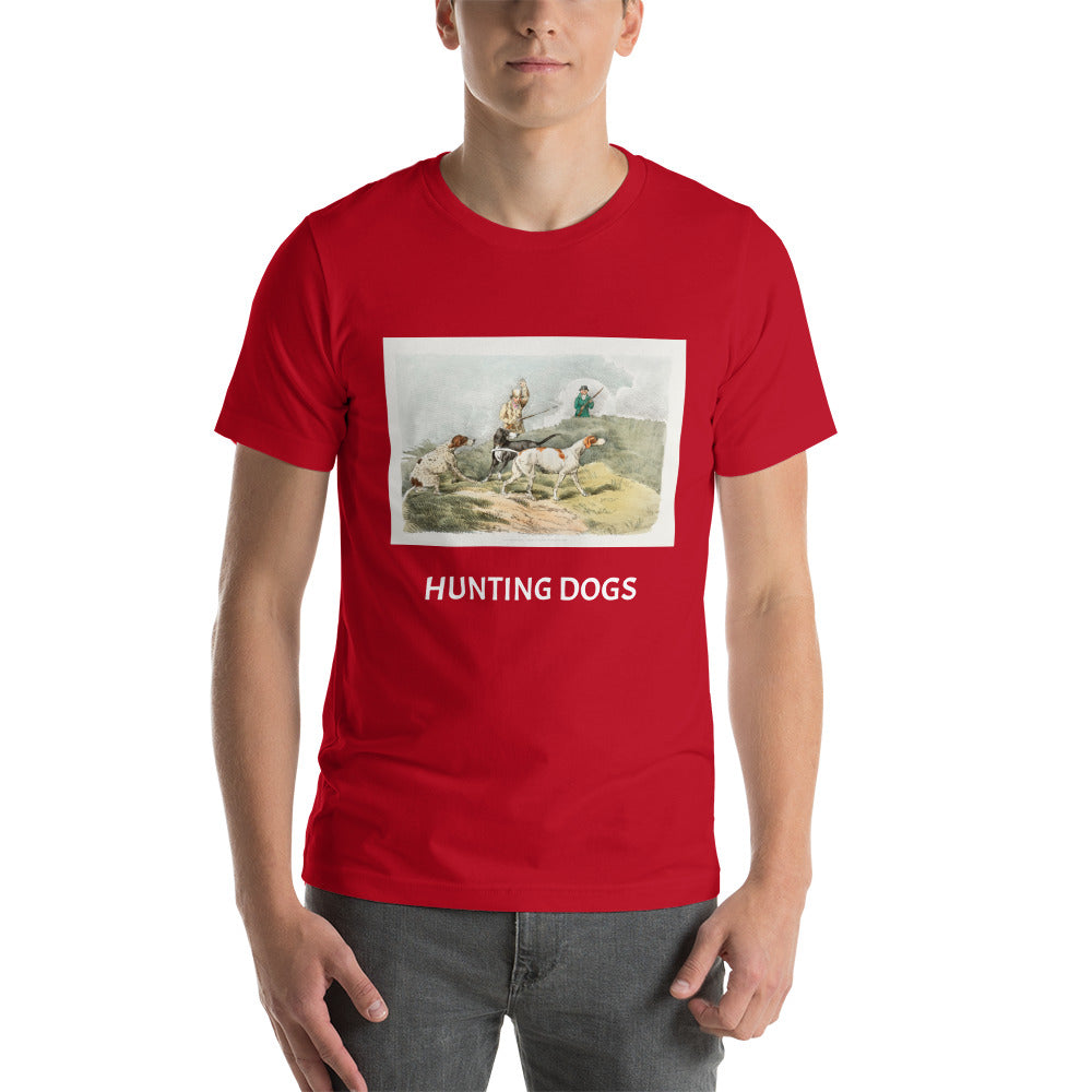Hunting Dogs, Unisex t-shirt