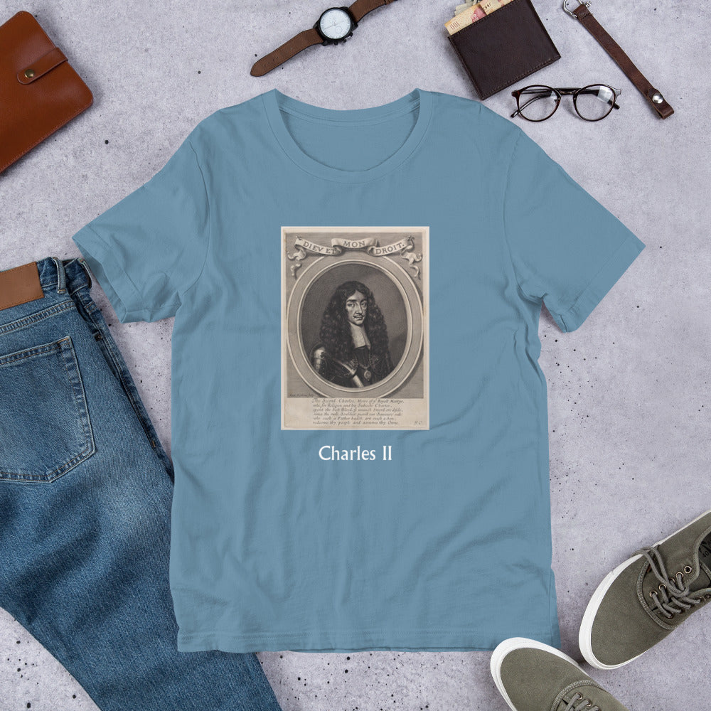 Charles II unisex t-shirt