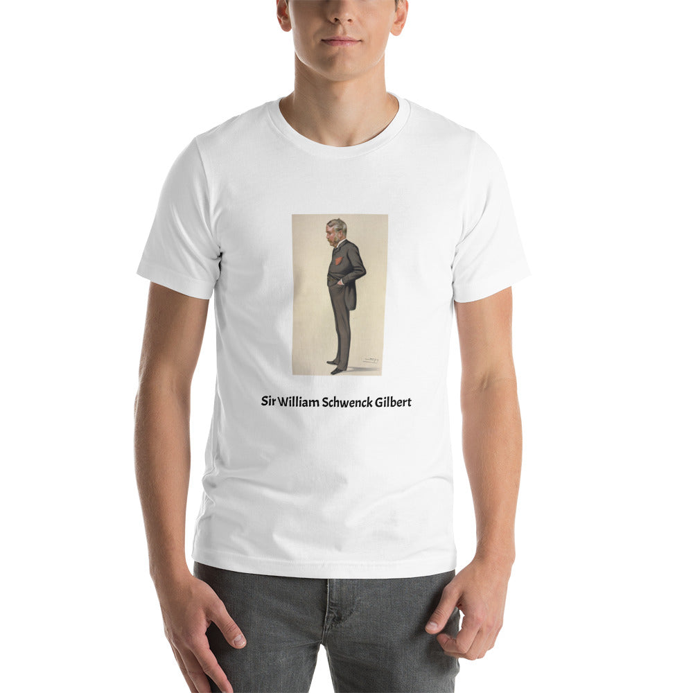 Sir William Schwenck Gilbert unisex t-shirt