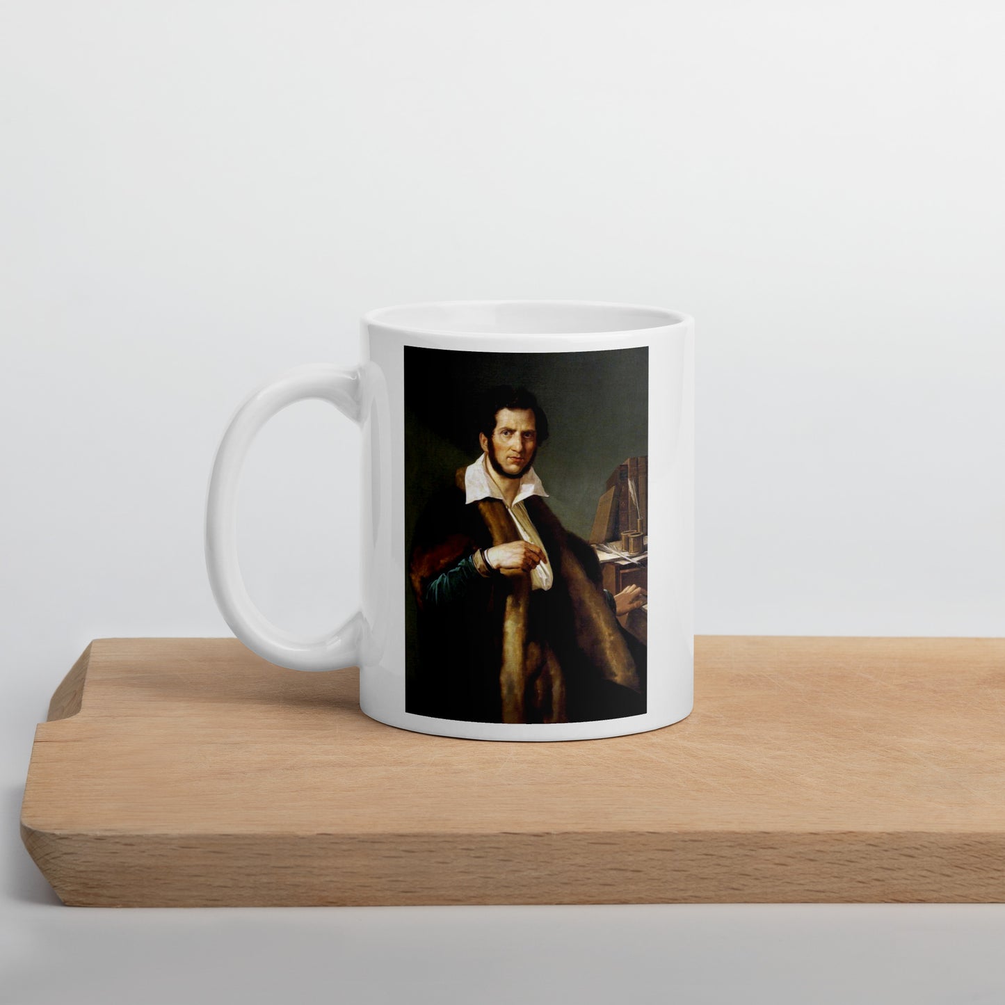 Gaetano Donizetti white glossy mug