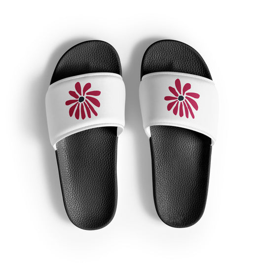 Red Flower, Women's slides